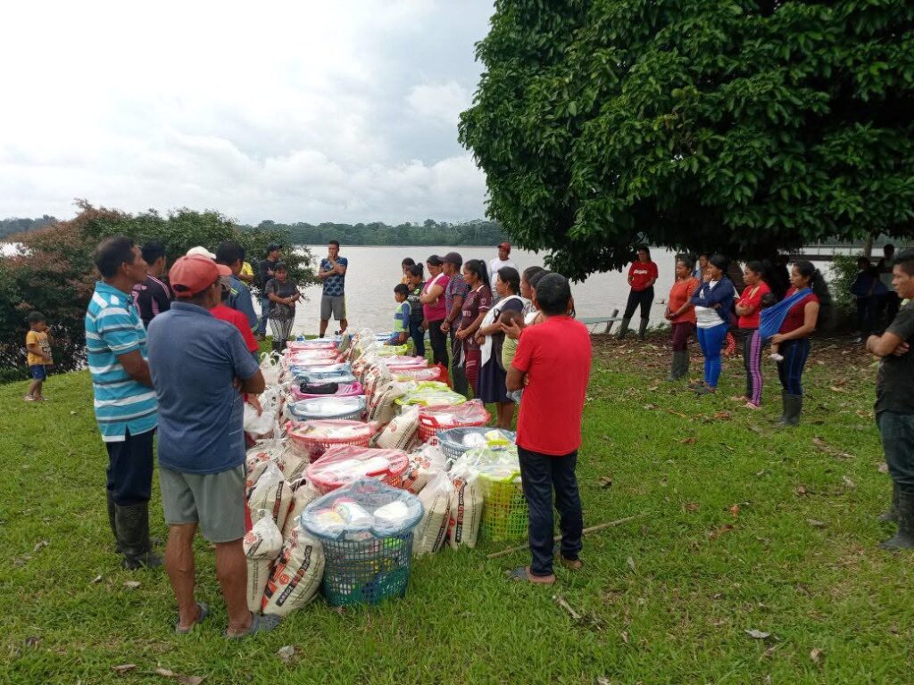 ENTREGA DE 90 KITS DE ALIMENTOS A GRUPOS PRIORITARIOS